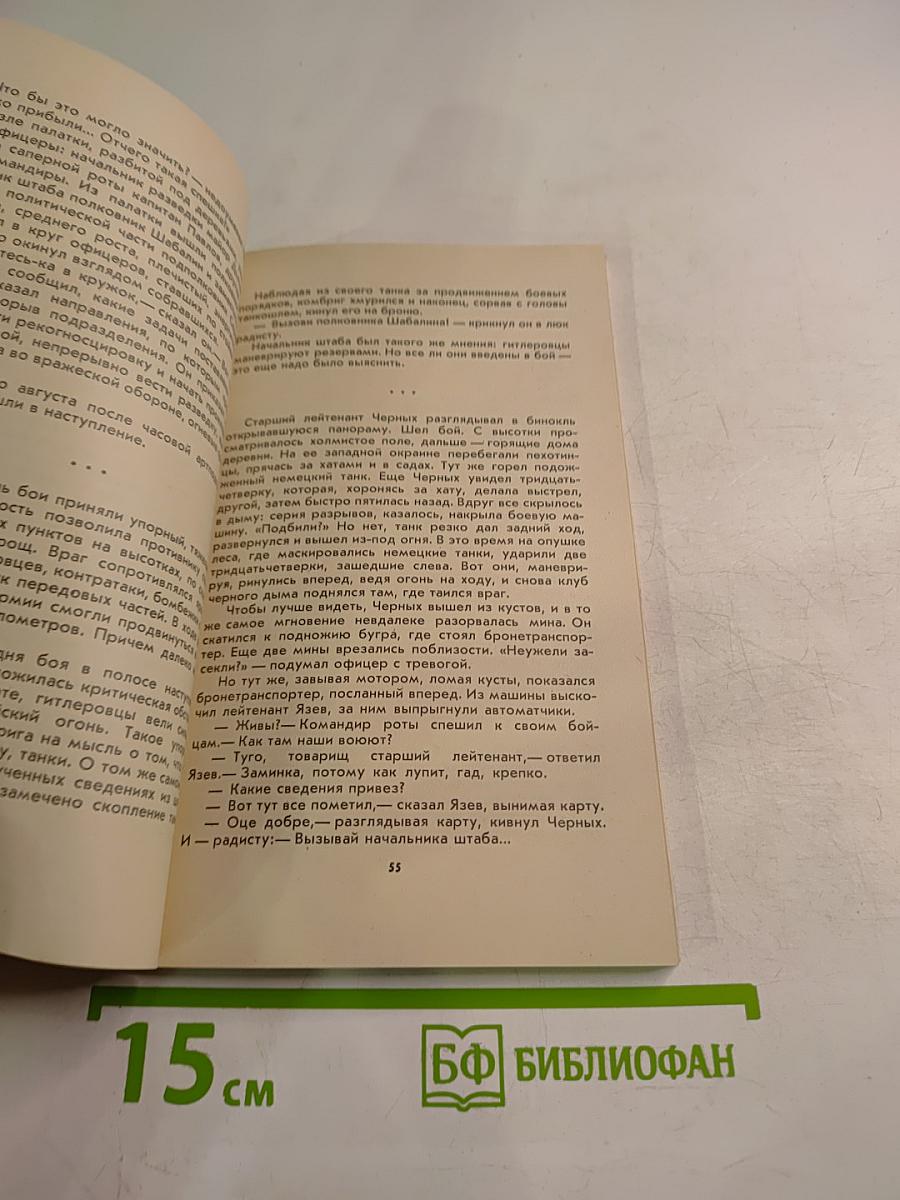 Впереди танков