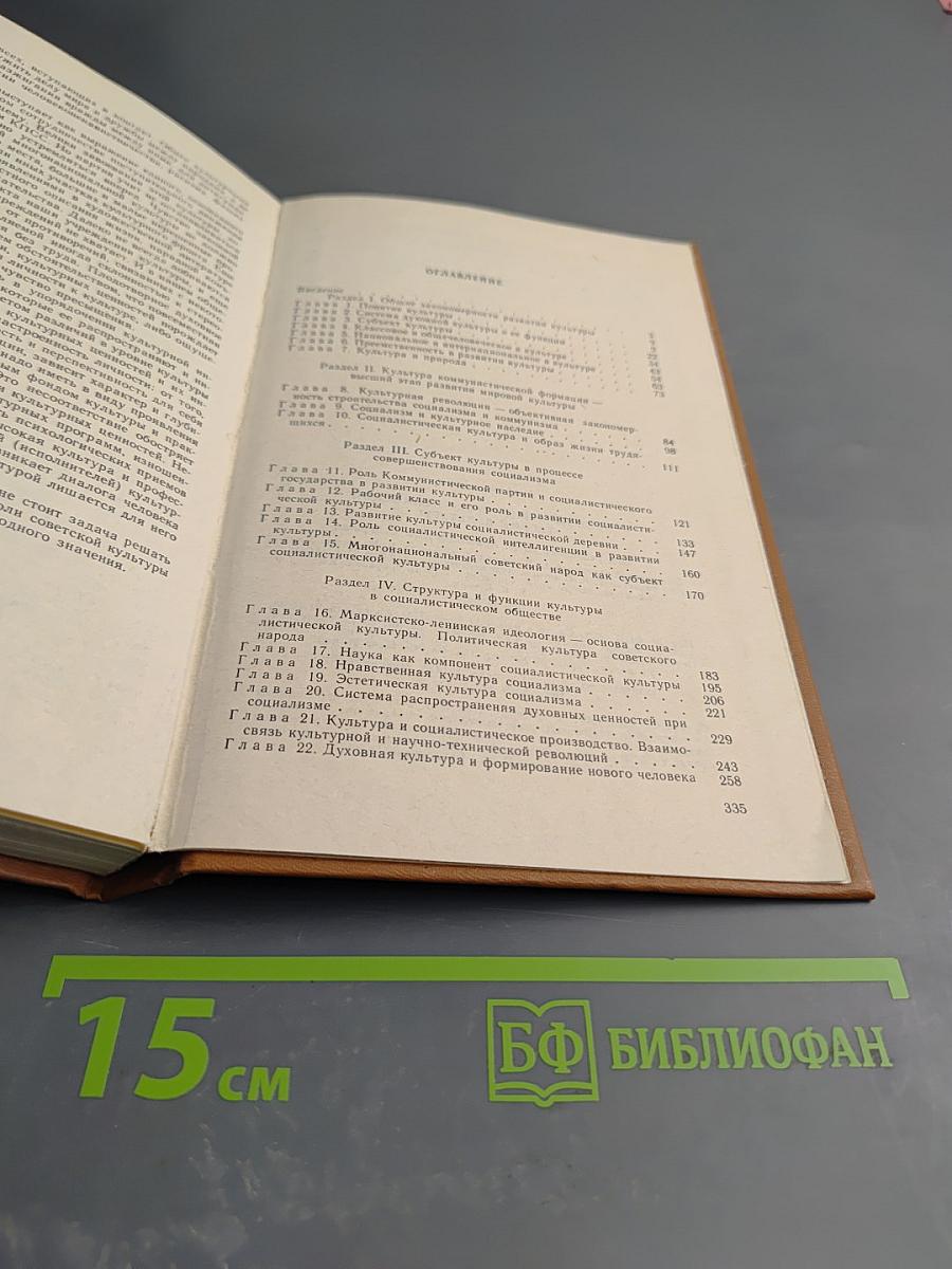 Основы марксистско-ленинской теории культуры