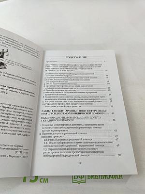 Доступ к правосудию и субсидируемая юридическая помощь: анализ международного и российского опыта