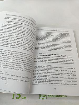 Доступ к правосудию и субсидируемая юридическая помощь: анализ международного и российского опыта