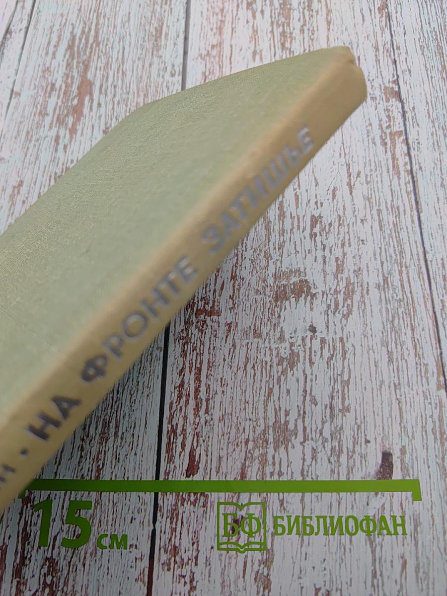 На фронте затишье