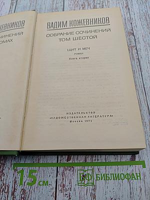 Собрание сочинений. Том Шестой. Щит и меч. Книга вторая