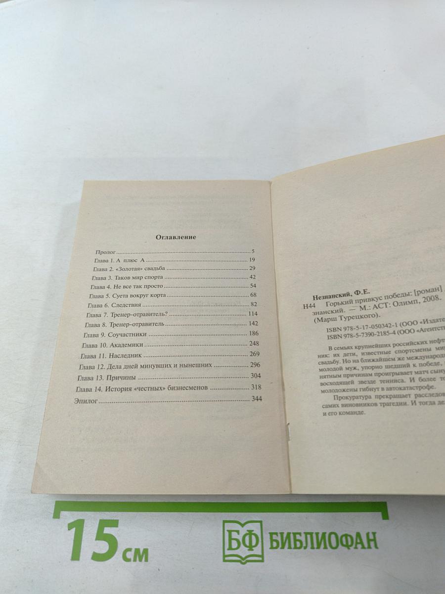 Горький привкус победы