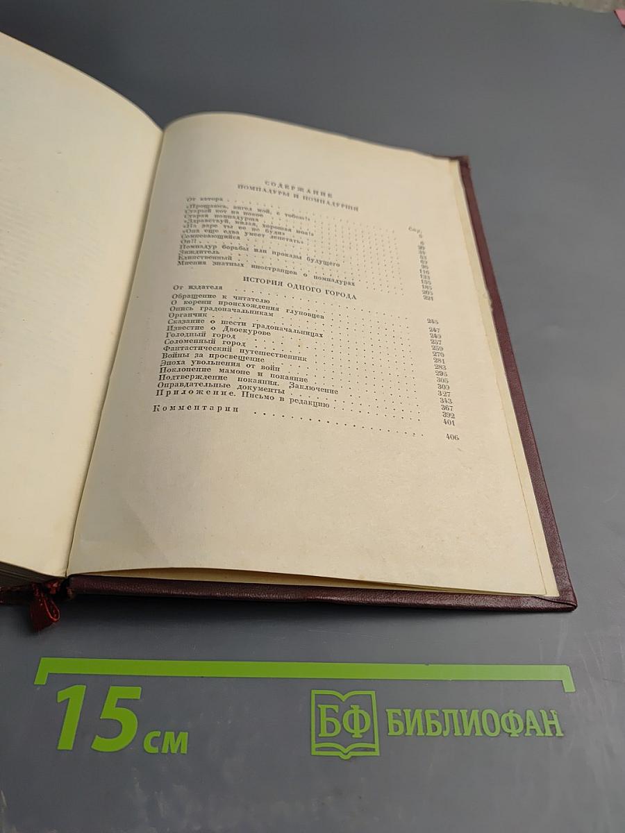 Н. Щедрин. Том II: Помпадуры и помпадурши. История одного города