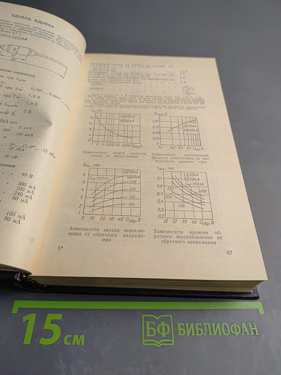 Справочник. Полупроводниковые приборы: Диоды высокочастотные, Диоды импульсные, Оптоэлектронные приборы