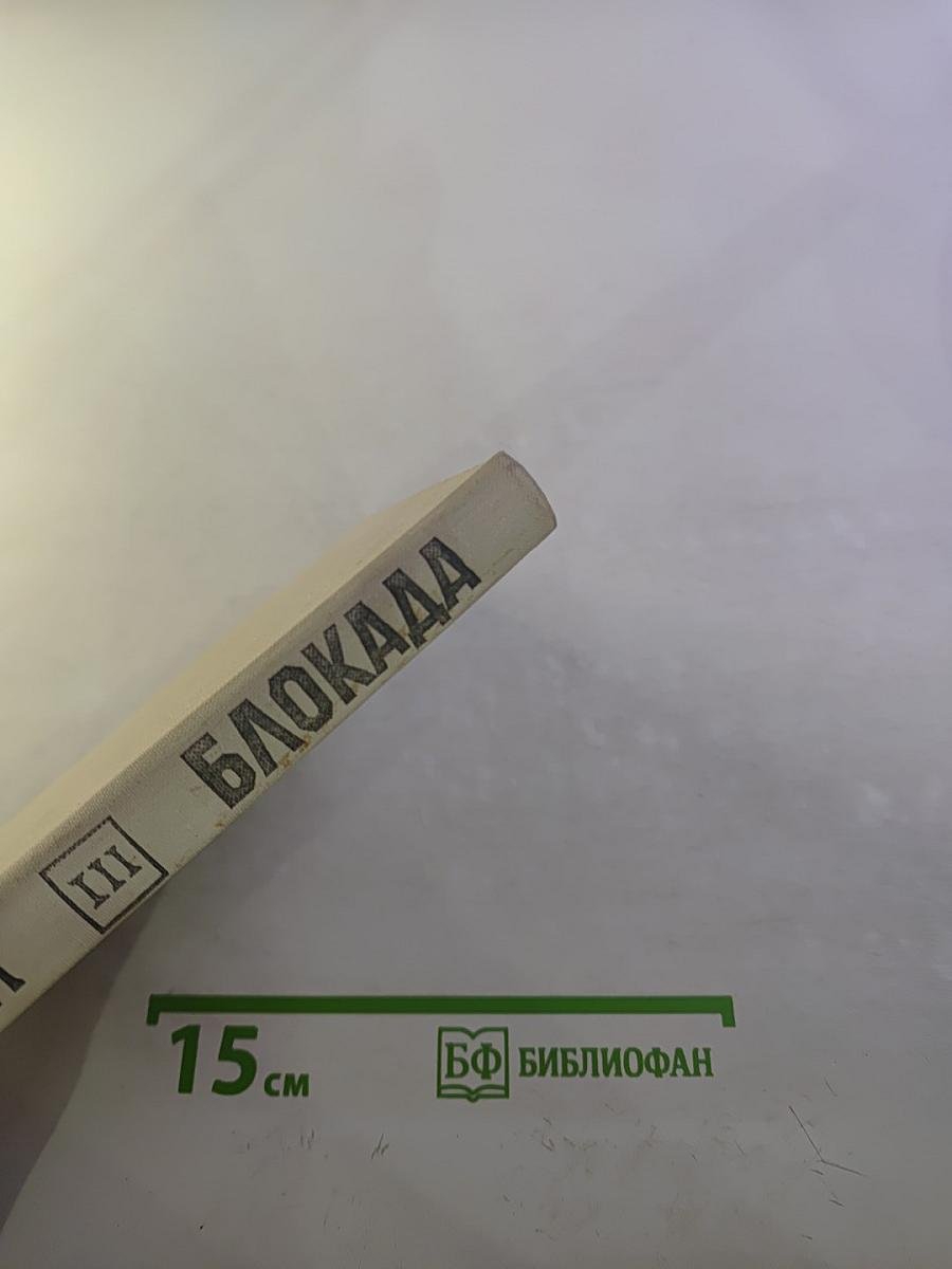 Блокада. Книга третья