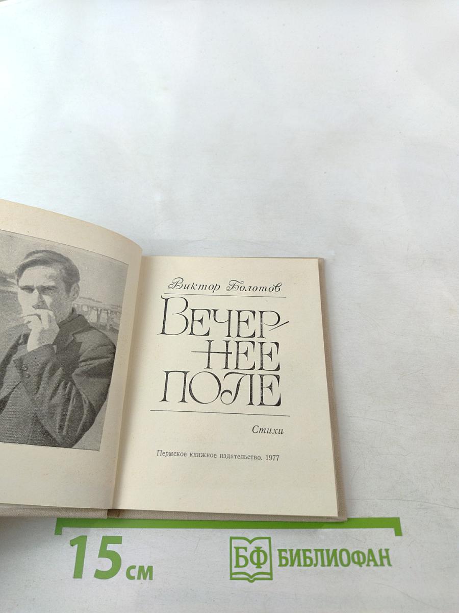 Вечернее поле