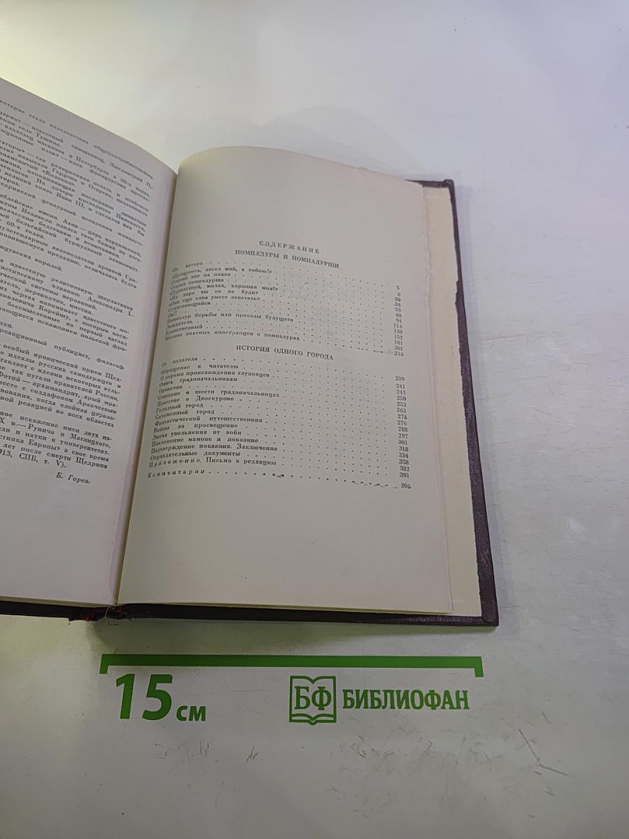 Избранные произведения. Том II: Помпадуры и помпадурши. История одного города