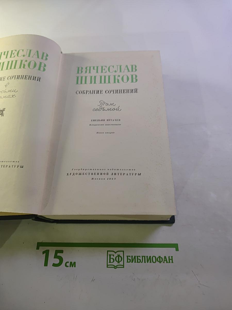 Собрание сочинений. Том 7. Емельян Пугачев. Книга вторая