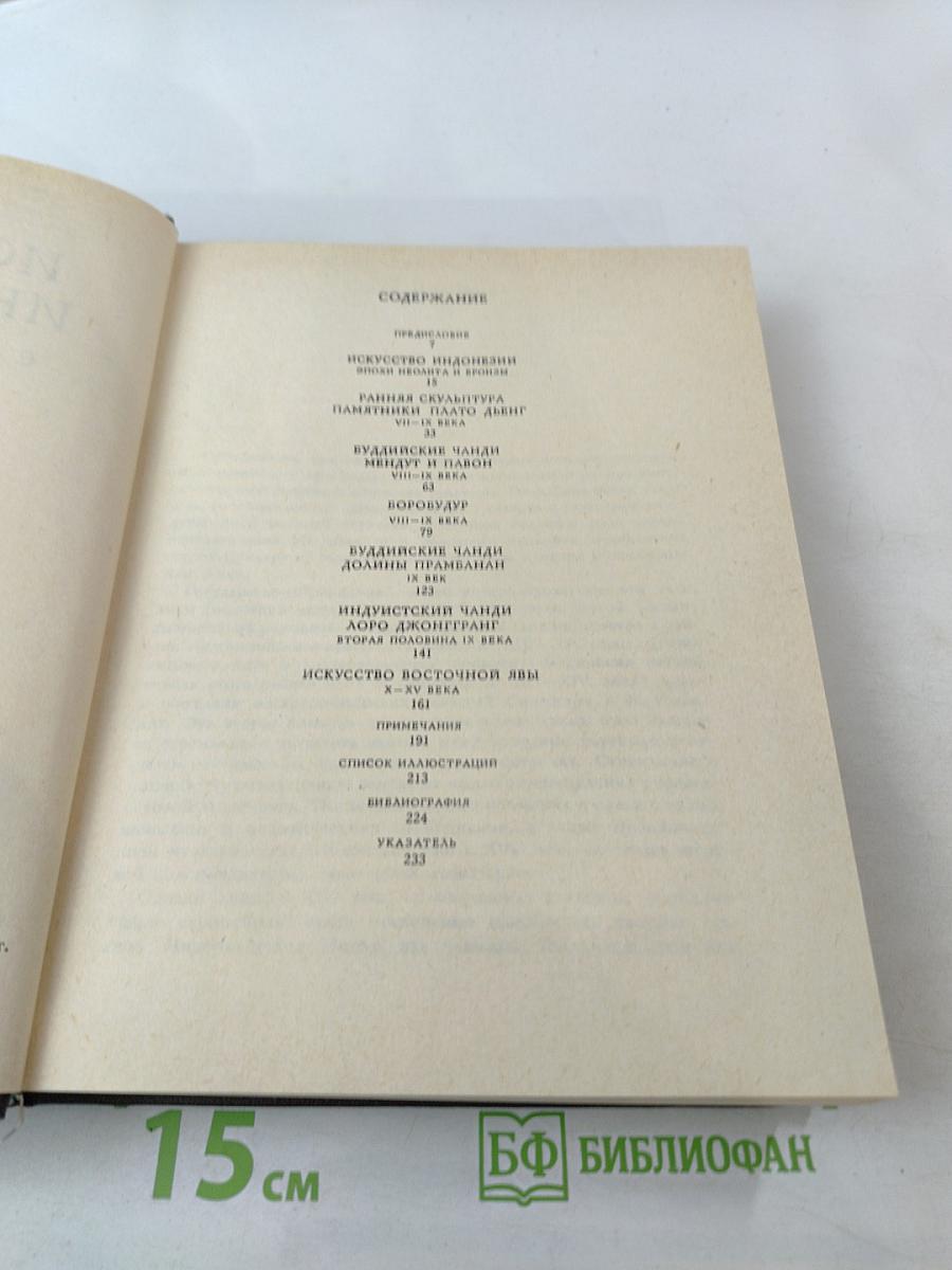 Искусство Индонезии. С древнейших времен до конца XV века