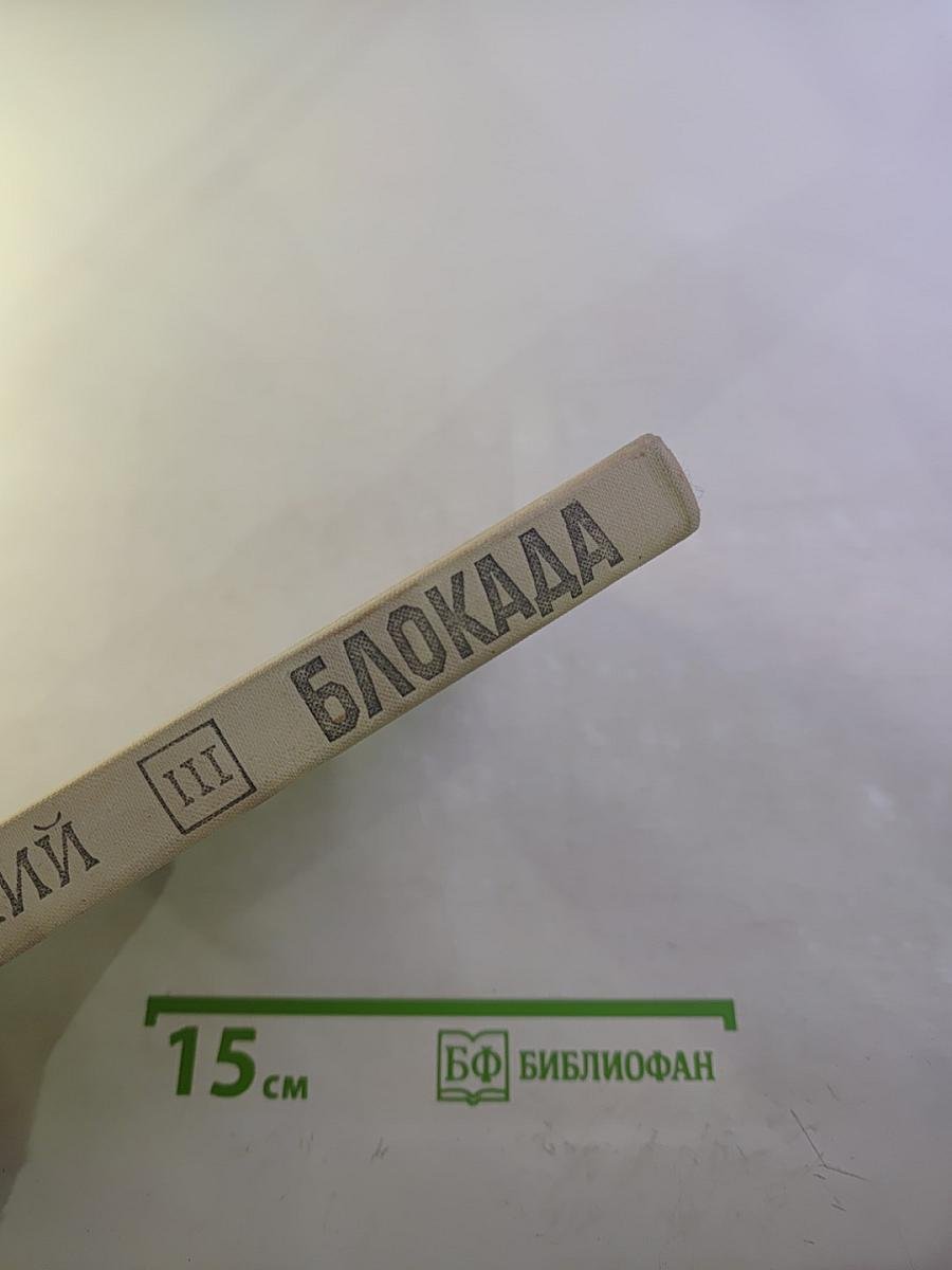 Блокада. Книга третья