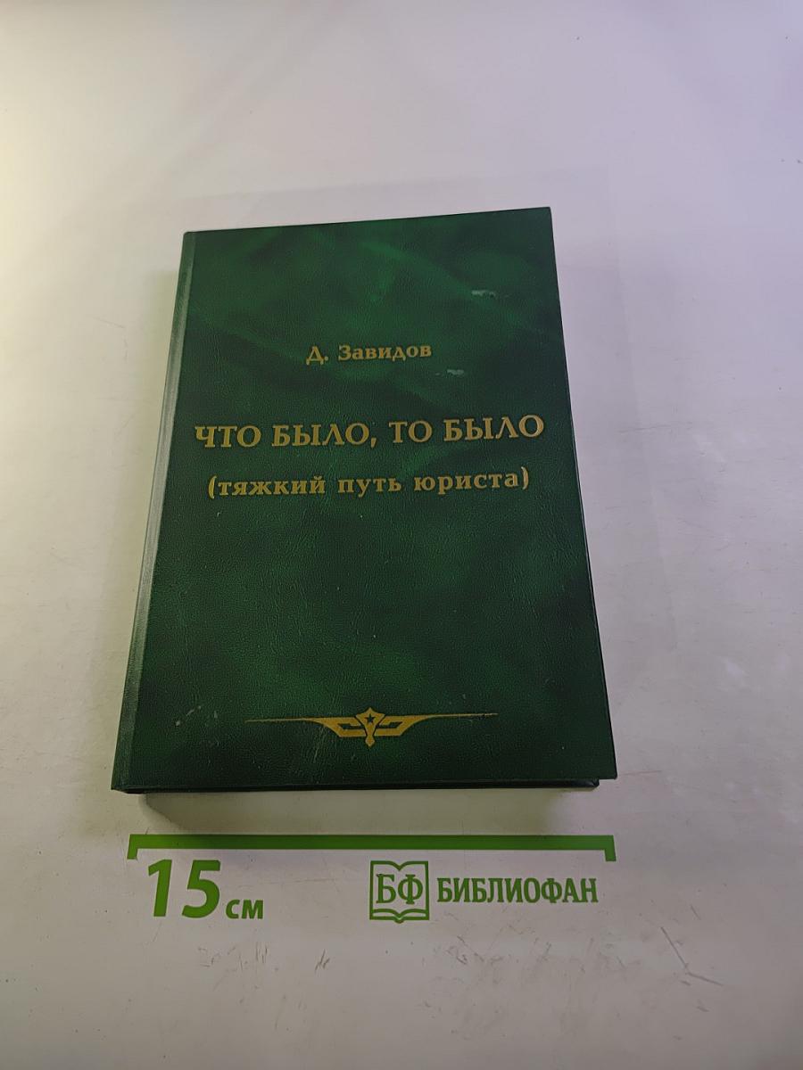 Что было, то было (тяжкий путь юриста) Книга вторая