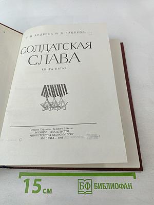 Солдатская Слава. Книга пятая