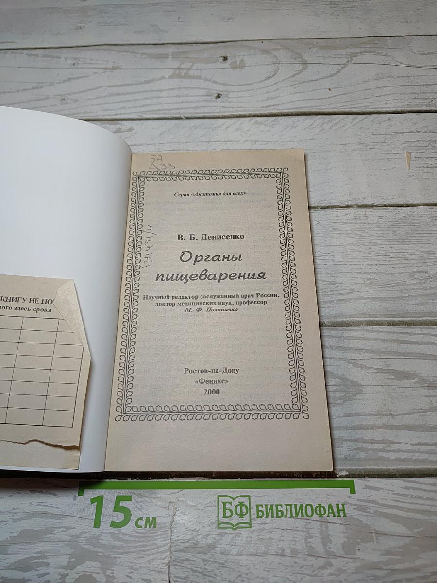 Органы пищеварения