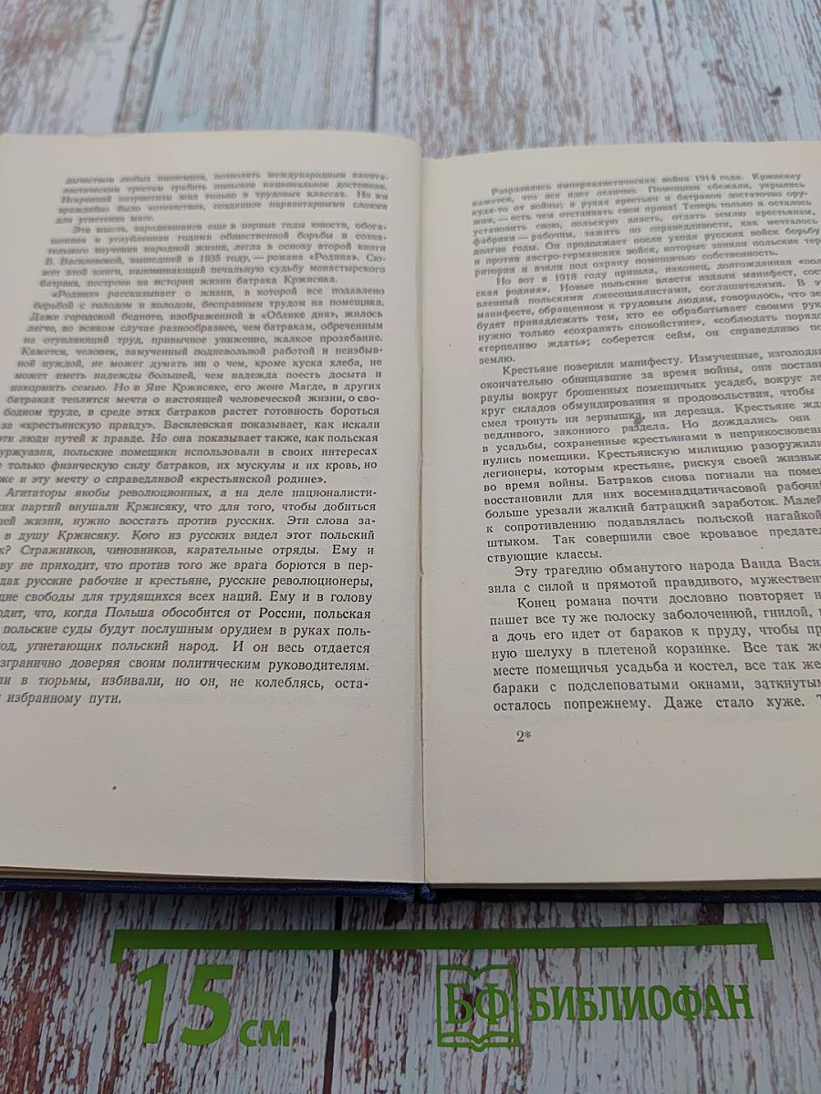 Ванда Василевская. Собрание сочинений. Том первый: Облик дня, Родина