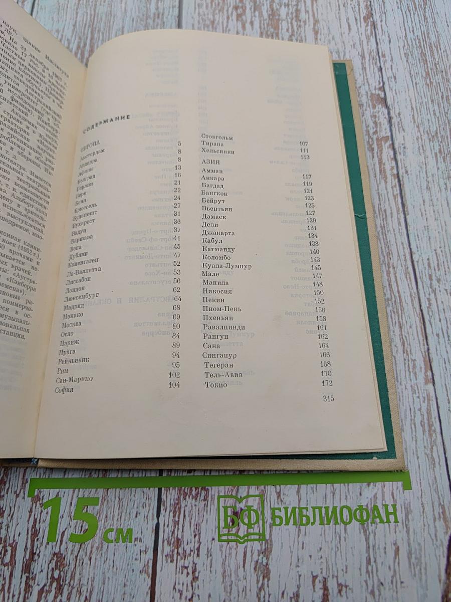 Столицы стран мира