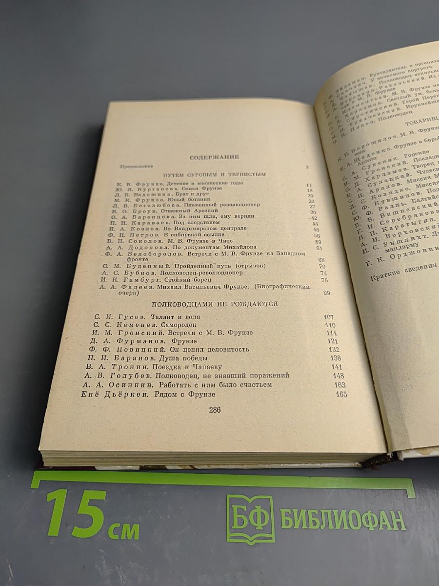 О Михаиле Фрунзе: Воспоминания, очерки, статьи современников