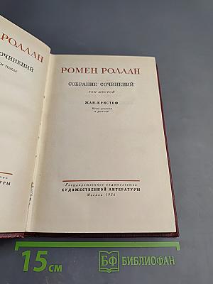 Собрание сочинений. Том шестой. Жан-Кристоф. Книги девятая и десятая