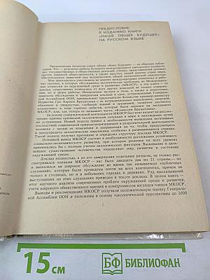 Наше общее будущее