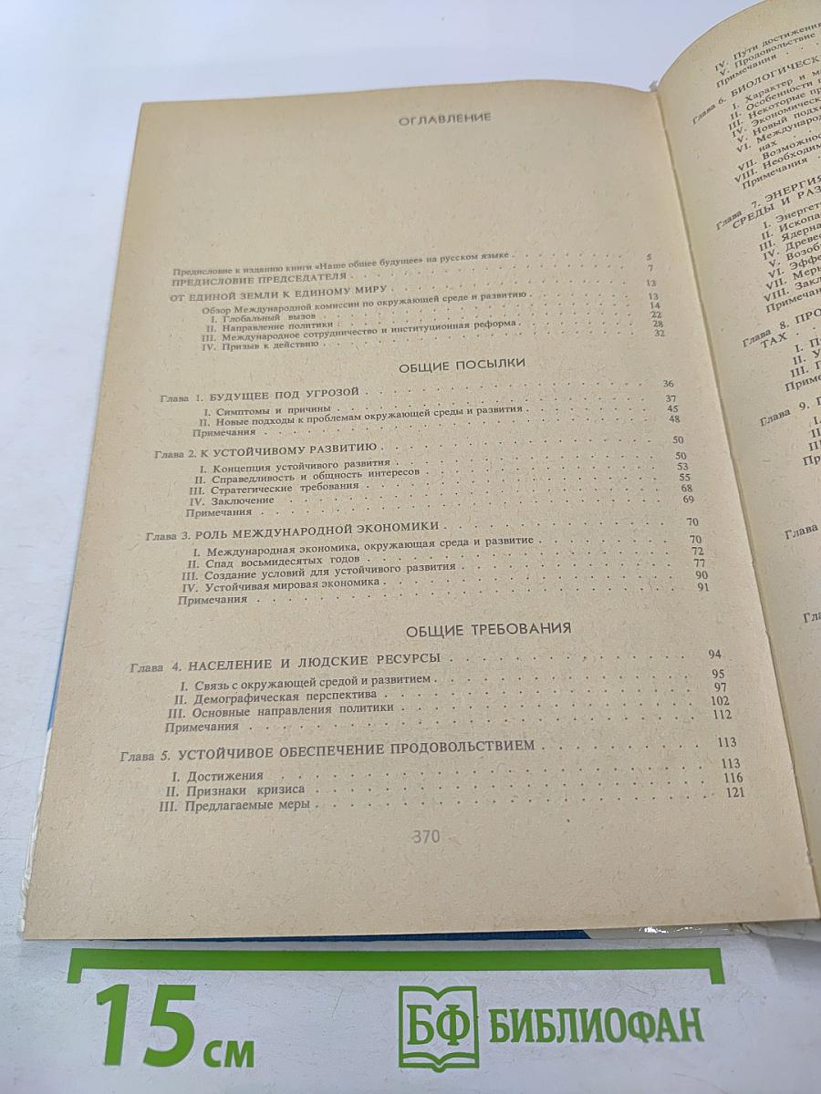 Наше общее будущее