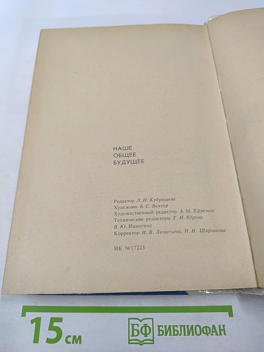 Наше общее будущее