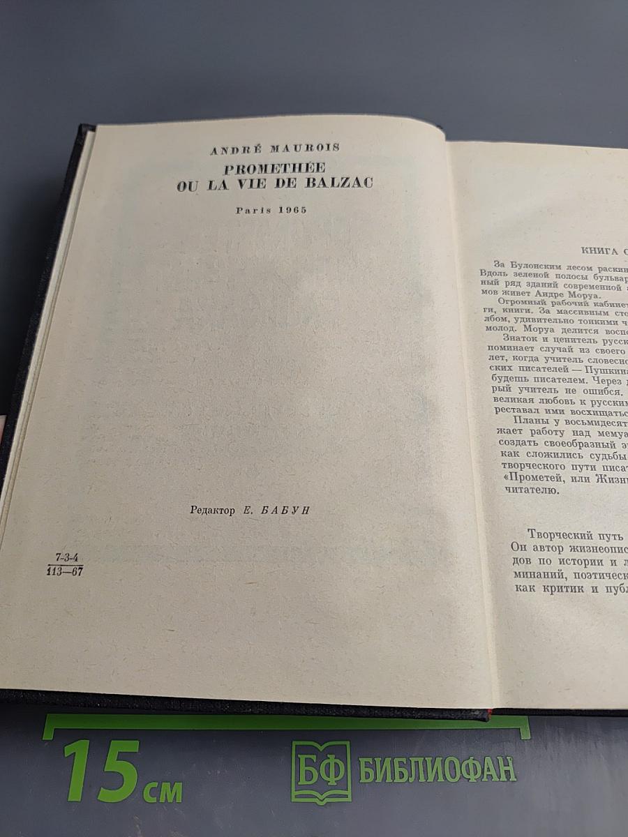 Прометей или Жизнь Бальзака