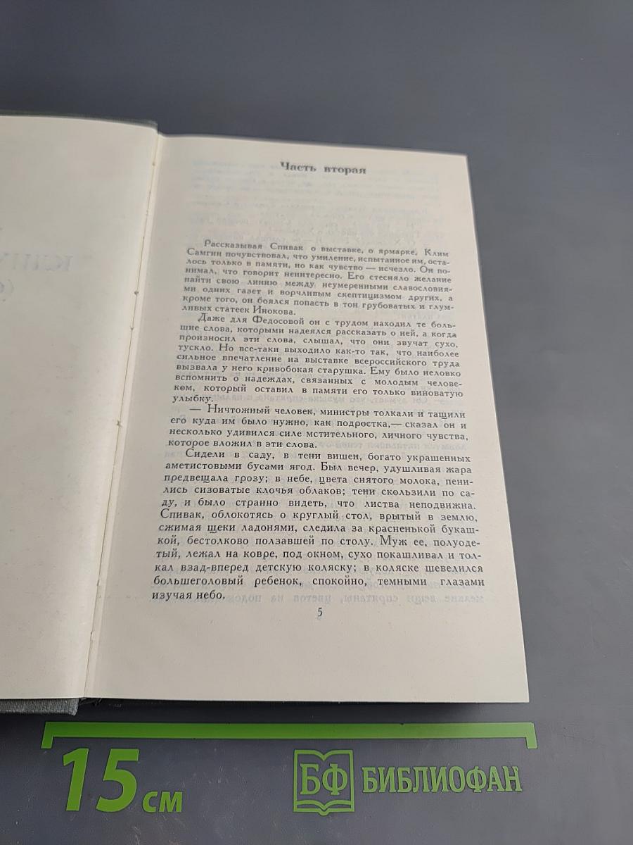 Жизнь Клима Самгина (Сорок лет). Часть вторая