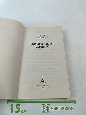 Хроника времен Карла IX