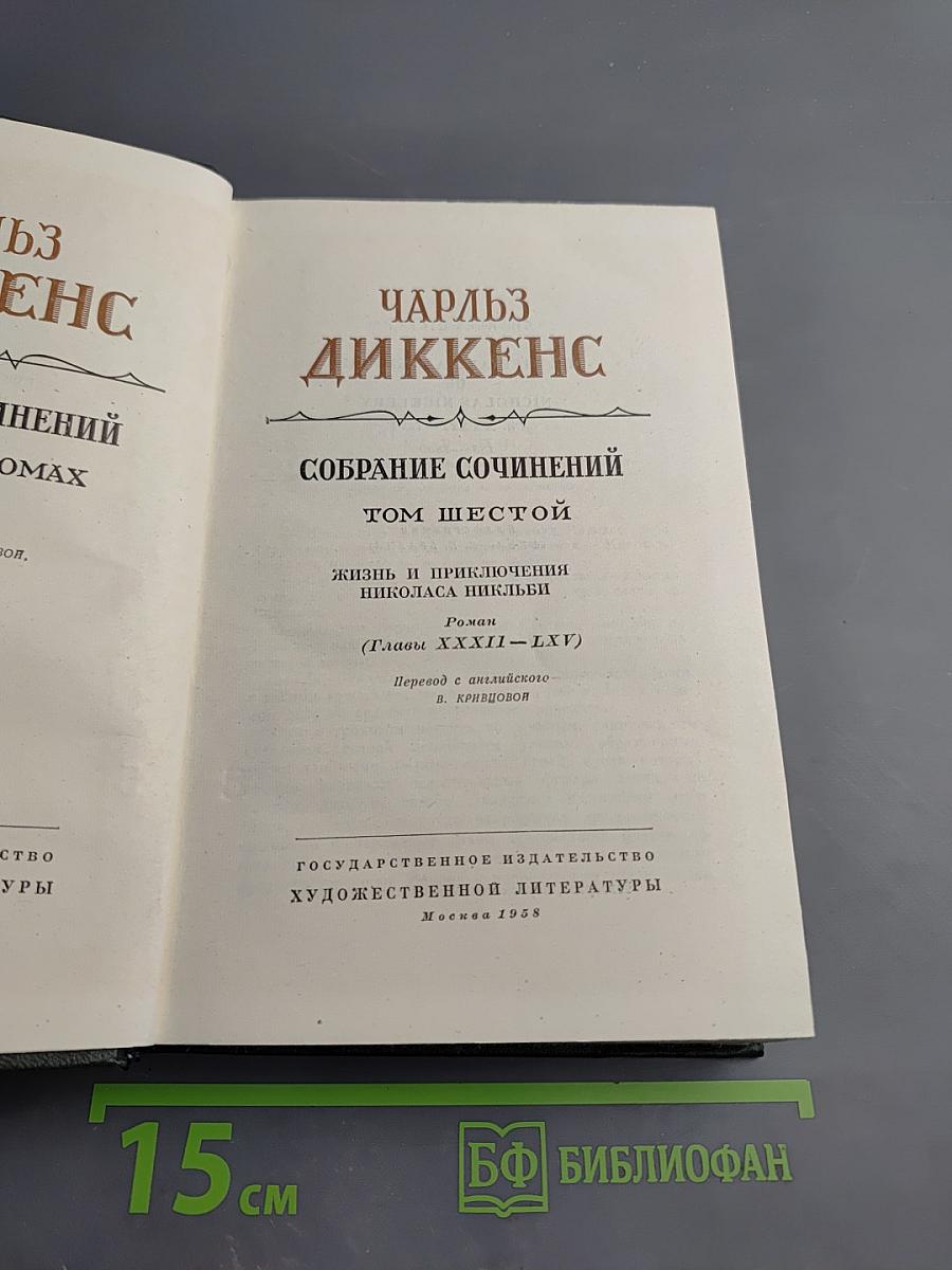 Жизнь и приключения Николаса Никльби. Том 6