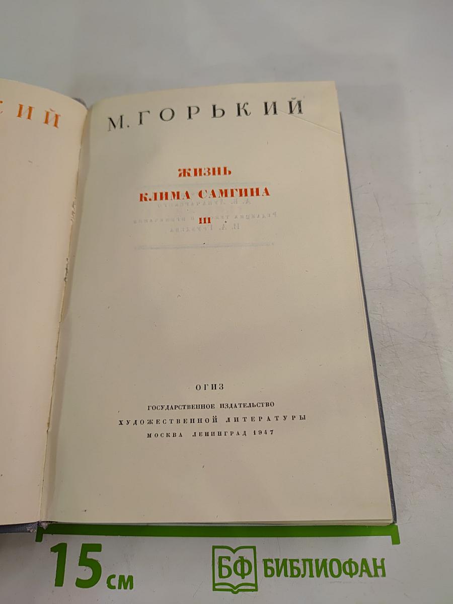 Жизнь Клима Самгина. Часть третья