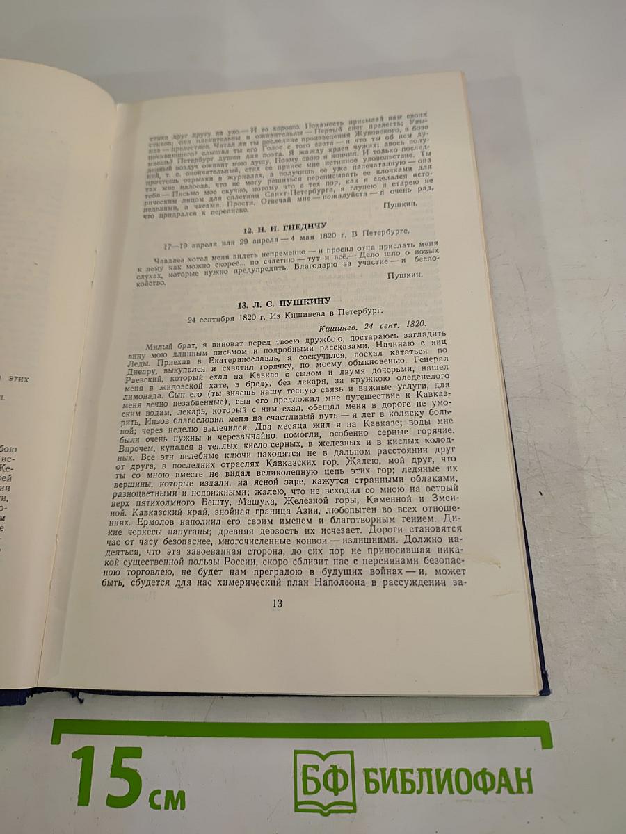 А. Пушкин. Полное собрание сочинений. Том 8: Письма (1815-1830)