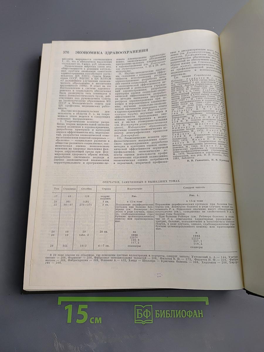 Том 27: Хлоракон – Экономика здравоохранения