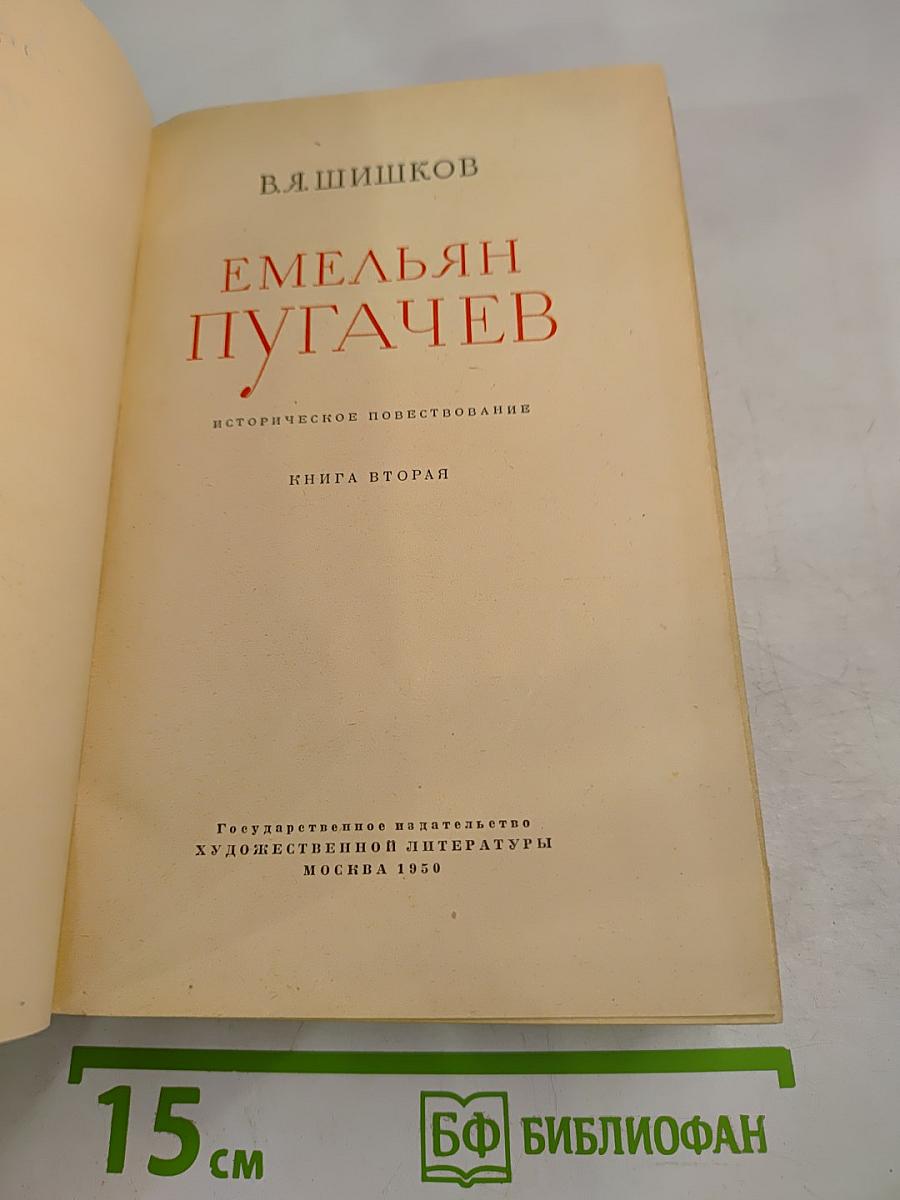 Емельян Пугачев. Книга вторая
