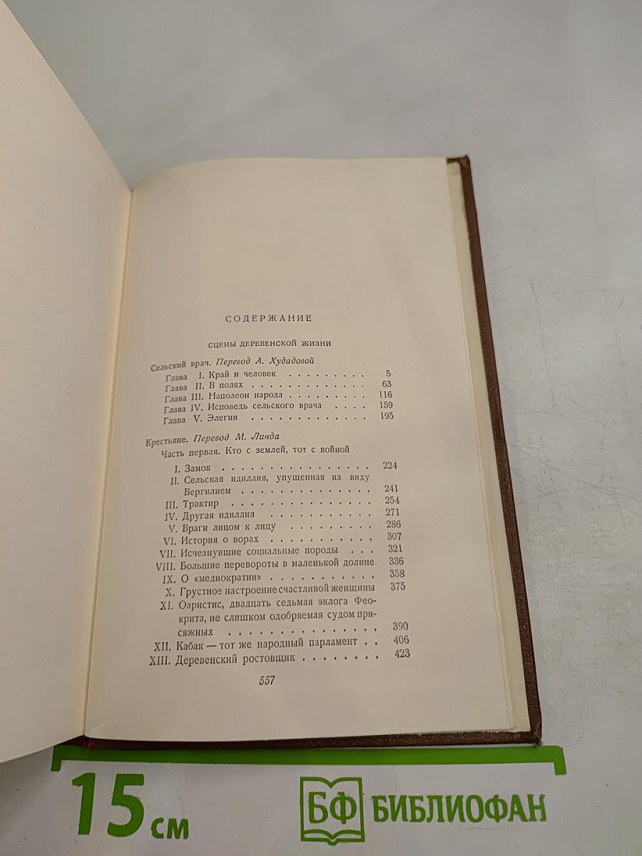 Человеческая комедия. Сцены деревенской жизни: Сельский врач. Крестьяне. Том 12