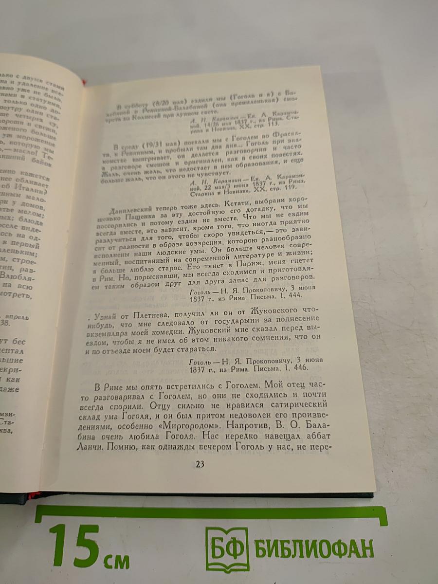 Гоголь в жизни. Том 4