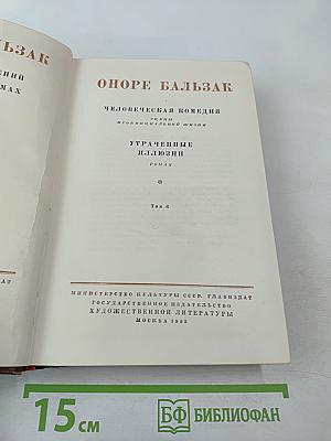 Человеческая комедия. Утраченные иллюзии. Том 6