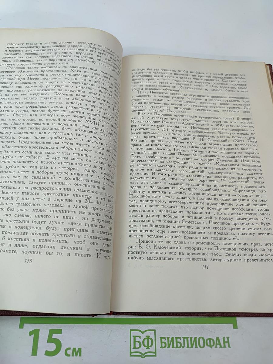 И. Т. Посошков: Жизнь и деятельность