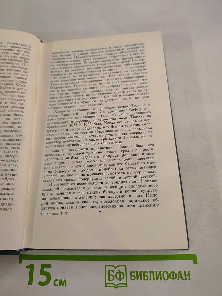 Человеческая комедия. Том 15