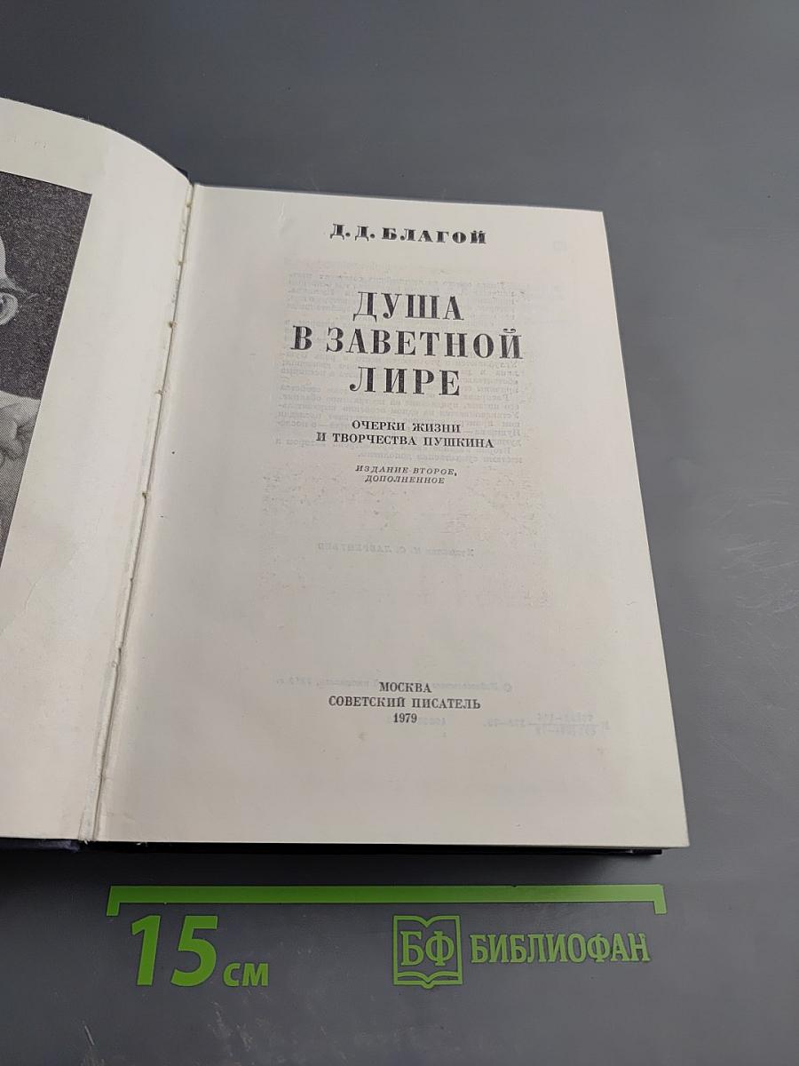 Душа в заветной лире. Очерки жизни и творчества Пушкина