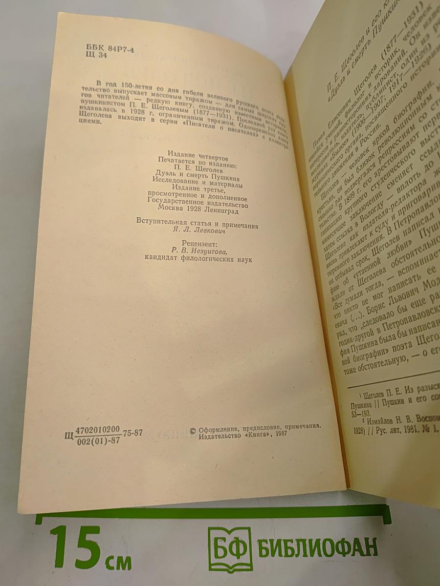 Дуэль и смерть Пушкина. Книга 1
