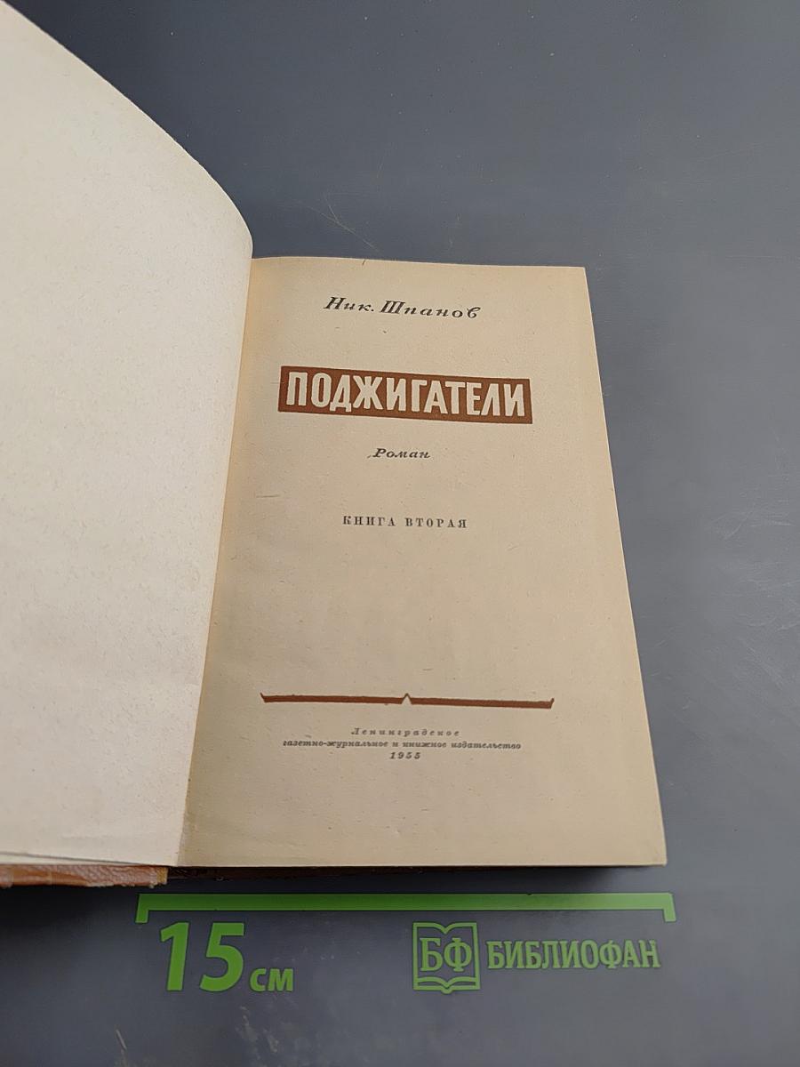 Поджигатели. Книга вторая