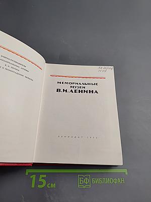 Мемориальные музеи В. И. Ленина
