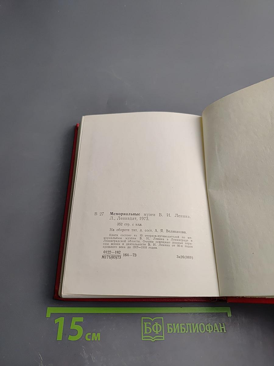 Мемориальные музеи В. И. Ленина