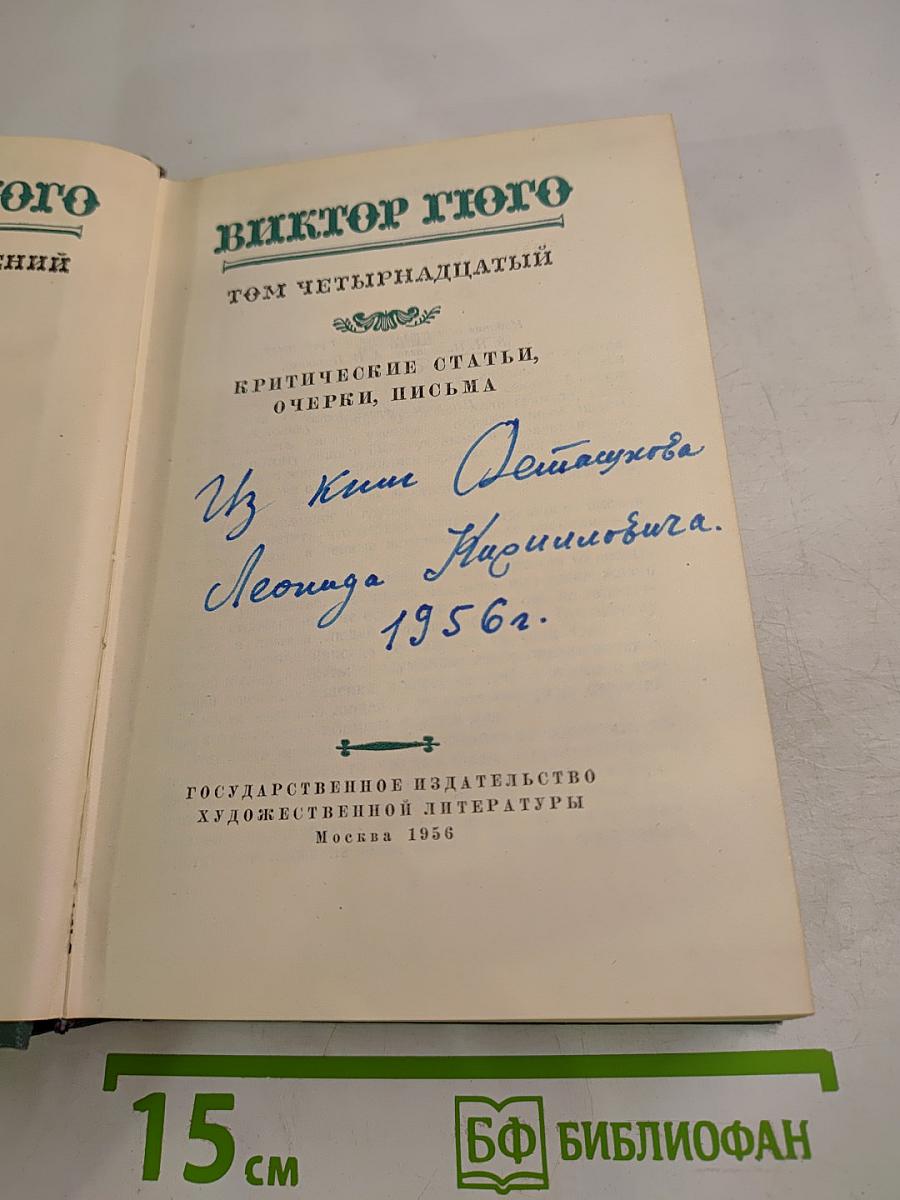 Критические статьи, очерки, письма. Том четырнадцатый