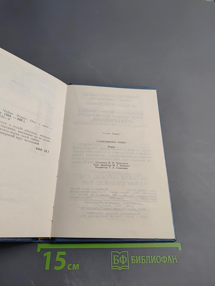 Возвращение чайки