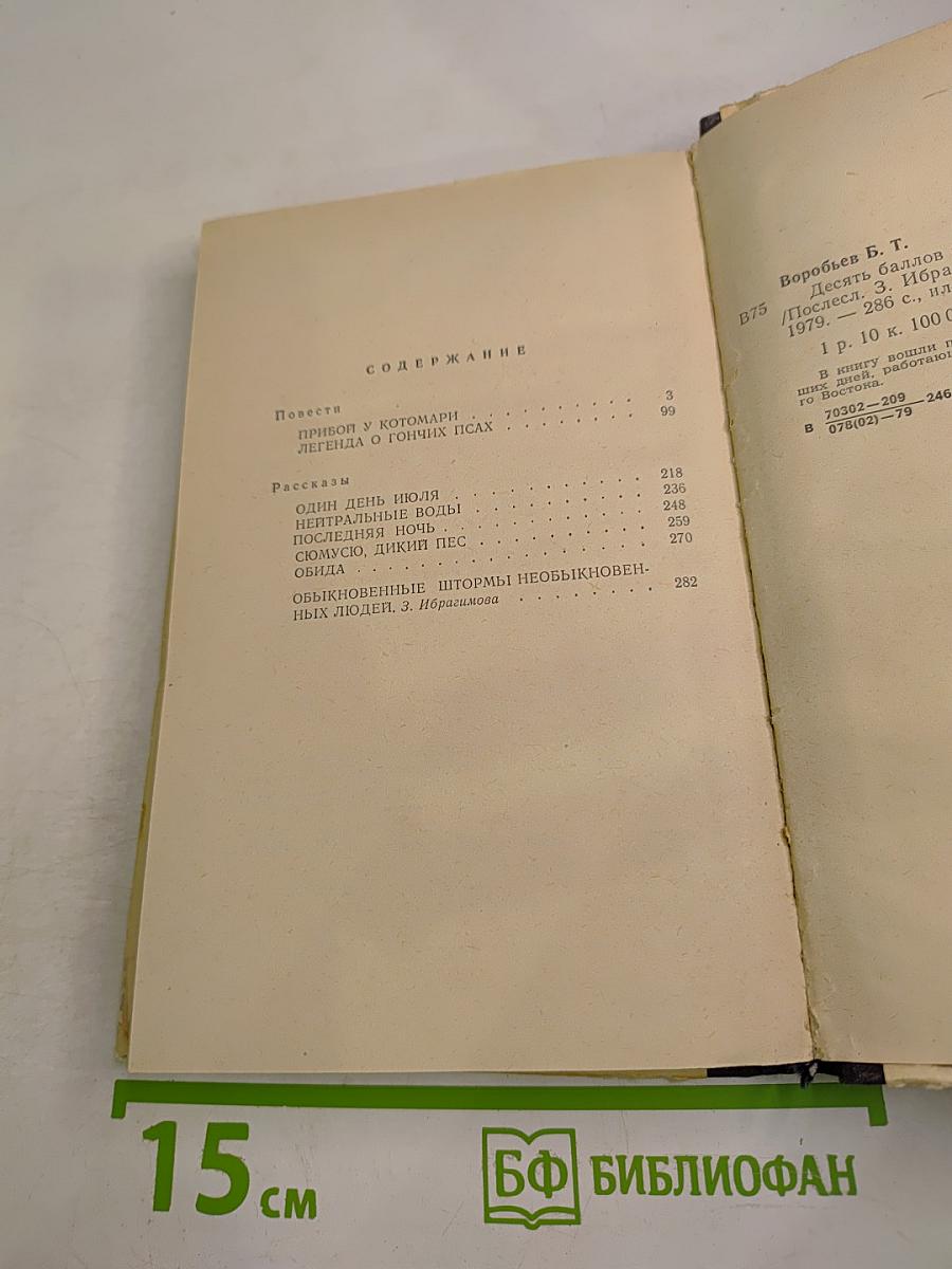 Десять баллов по Бофорту