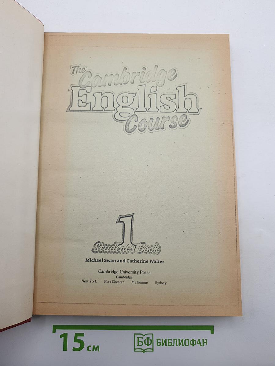 The Cambridge English Course Student's Book 1