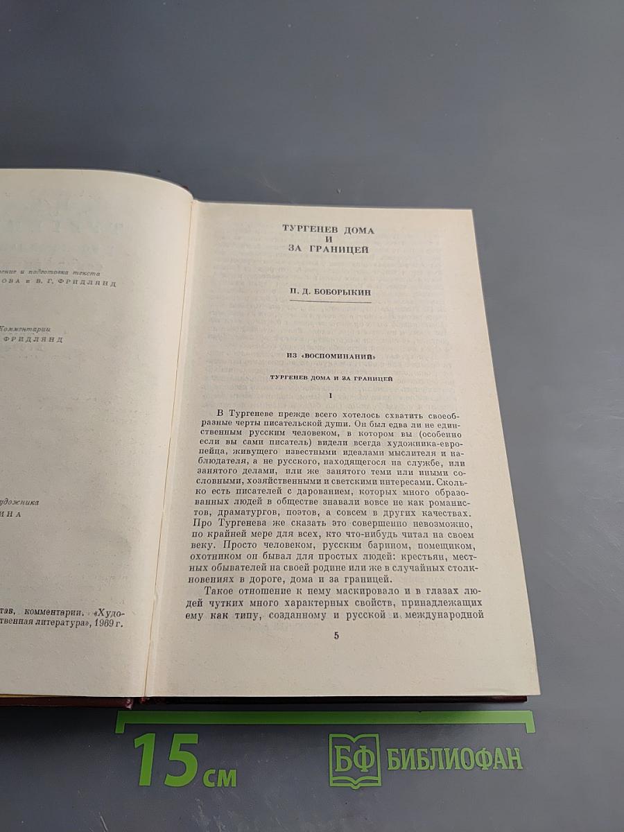 И. С. Тургенев в воспоминаниях современников. Том второй