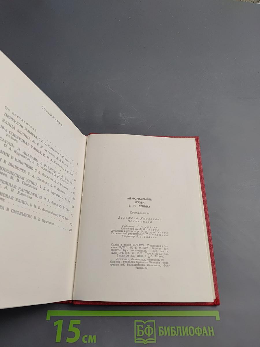 Мемориальные музеи В. И. Ленина