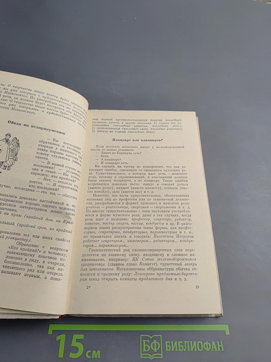 Говорите правильно. Эстетика речи